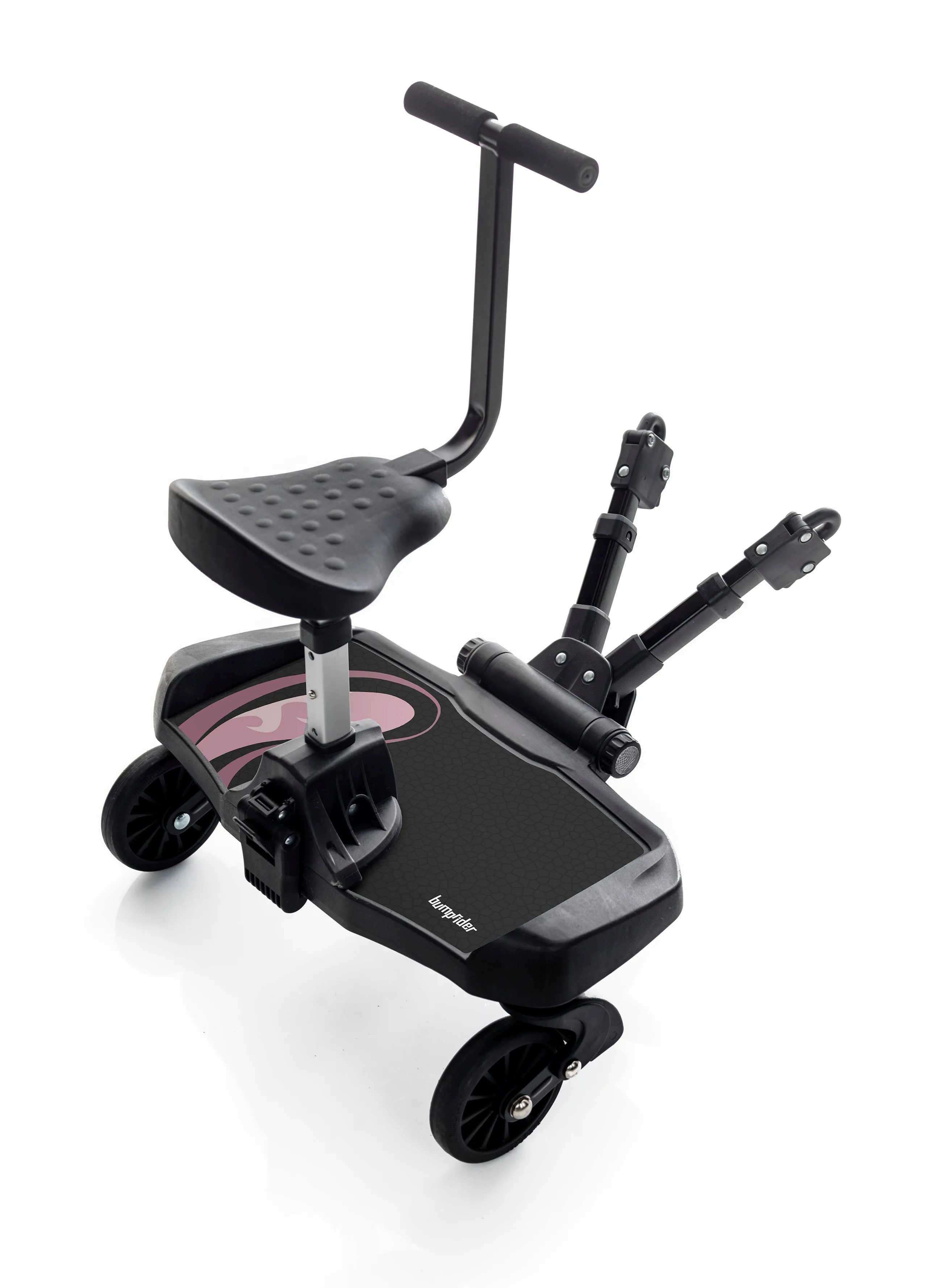 RIDE-ON BOARD - STÅBRÄDA MED SITS - Rosa