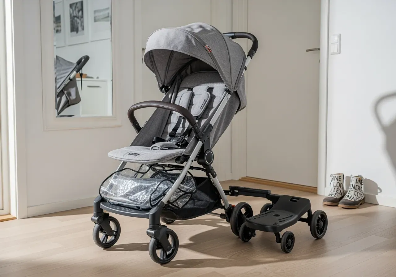 Sits till ståbräda i rosa