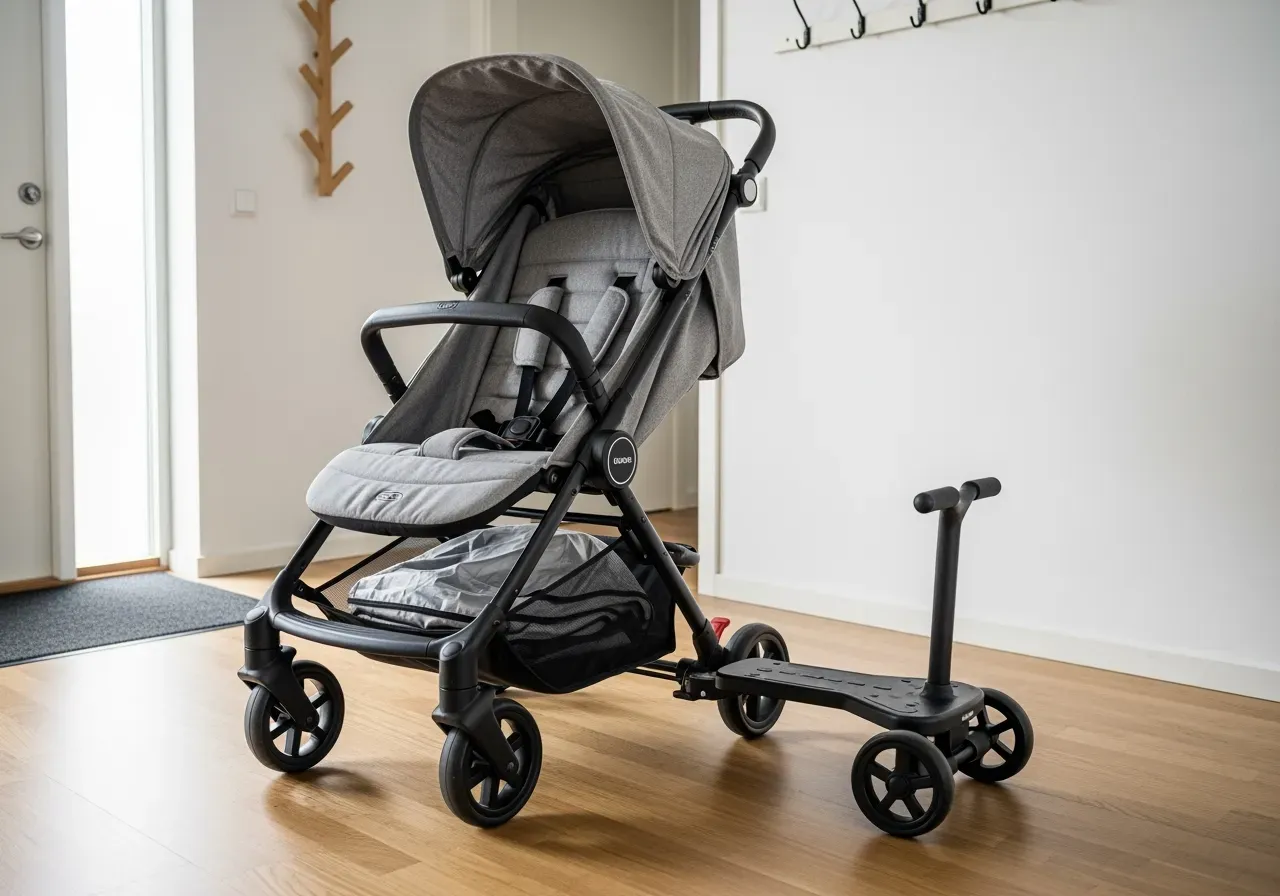 Mönstrad ståbräda med sits motiv